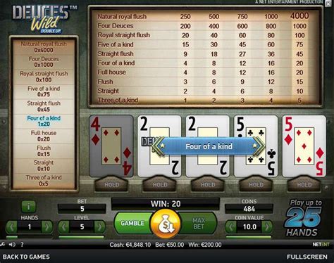 deuces wild slot|deuces wild triple play free.